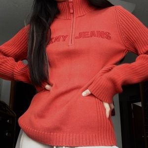 DKNY jeans quarter zip